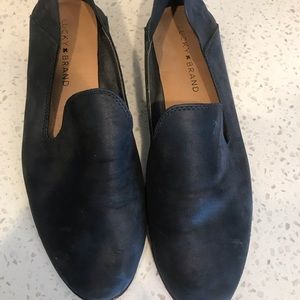 Lucky Leather slip ons